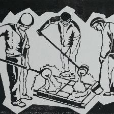 A tribute to the foundary workers at the Coalbrookdale Works