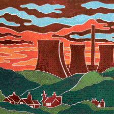 Towers Sunset 