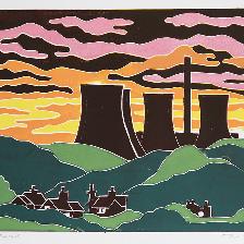 Towers Sunset